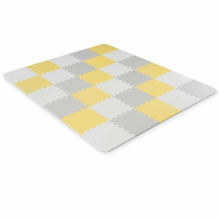 Kinderkraft Mata piankowa Luno-Yellow