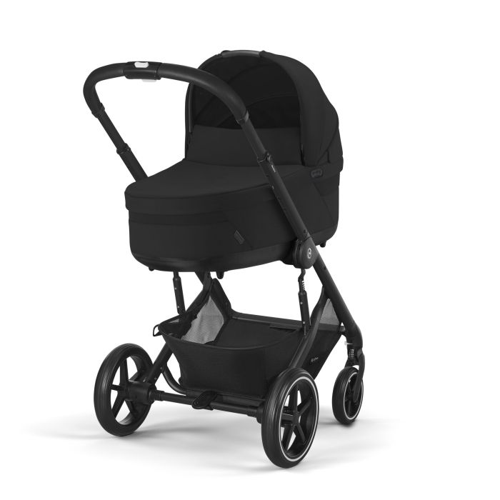 Cybex Balios S Lux - wózek spacerowy z gondolą S Lux-Moon Black (Black Frame)
