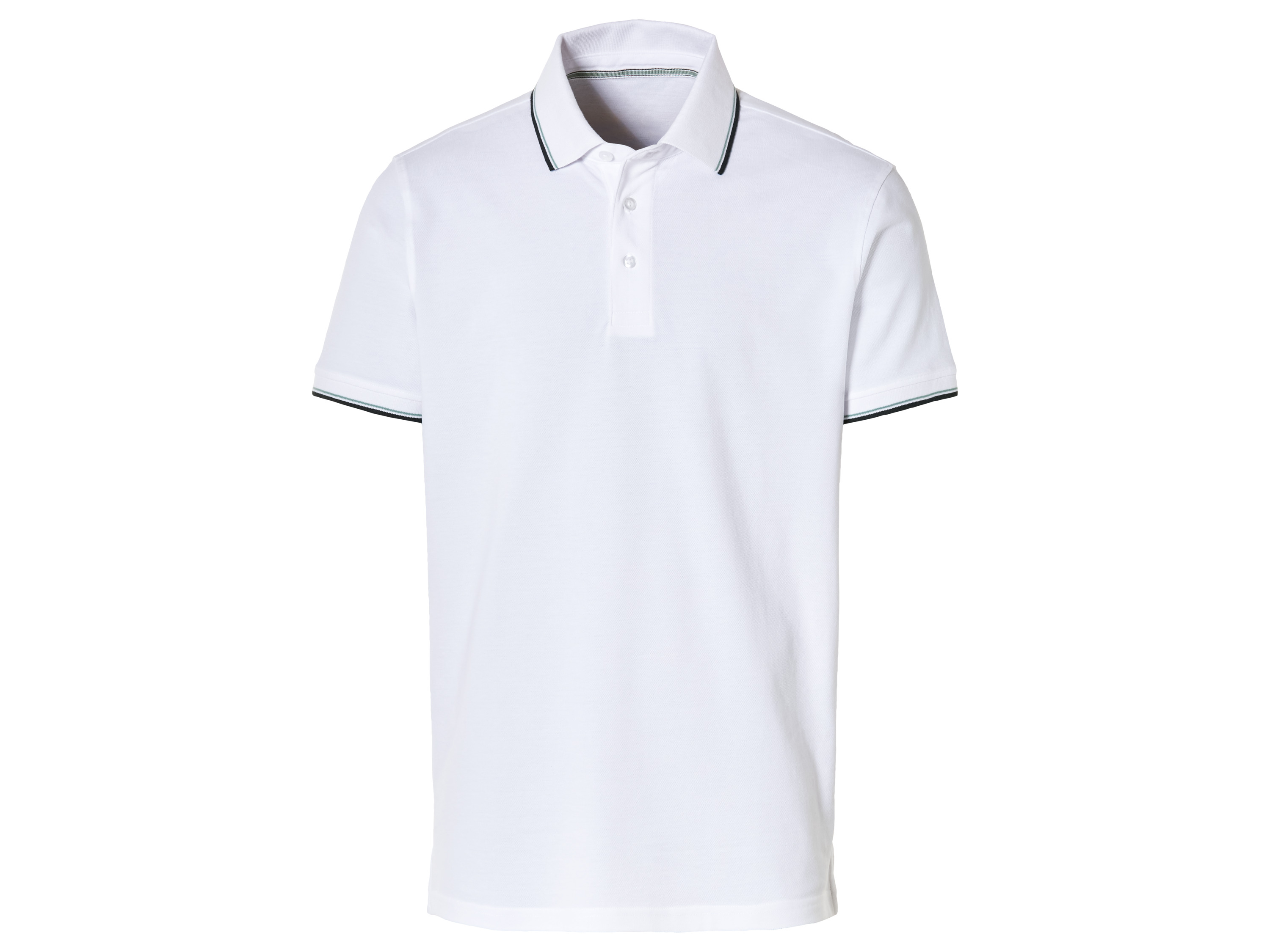 Livergy Koszulka polo męska z bawełną, regular fit XL 56/58, Biały