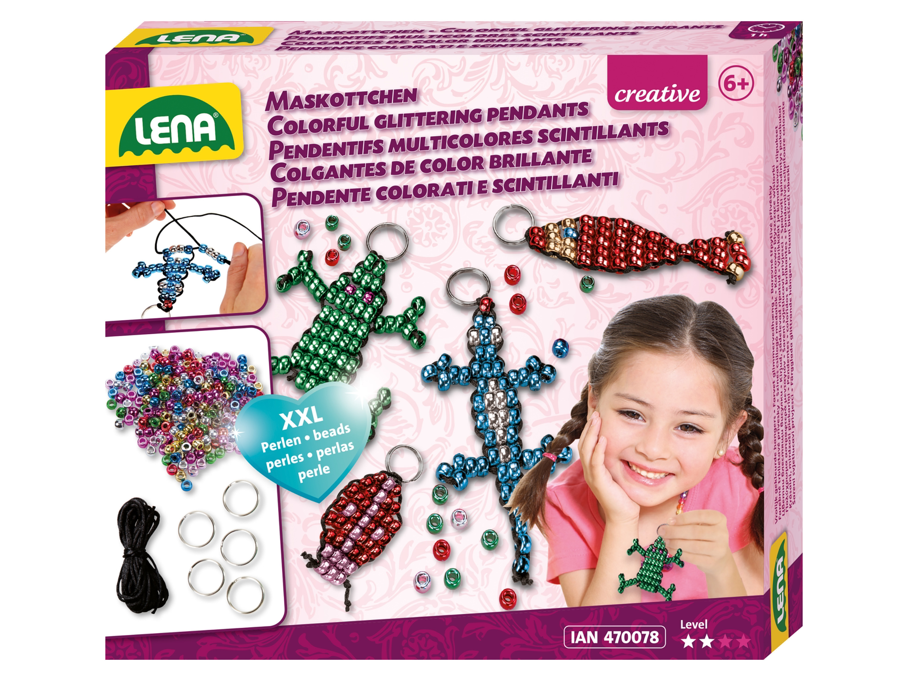 Lena Zestaw kreatywny maskotka