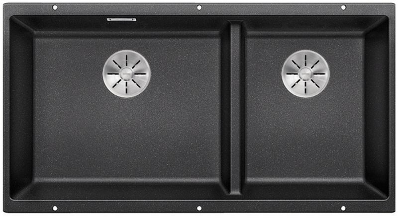 Darmowa Dostawa - Zlewozmywak granitowy 82.5x40 cm antracyt Blanco Subline 480/320-U 523584