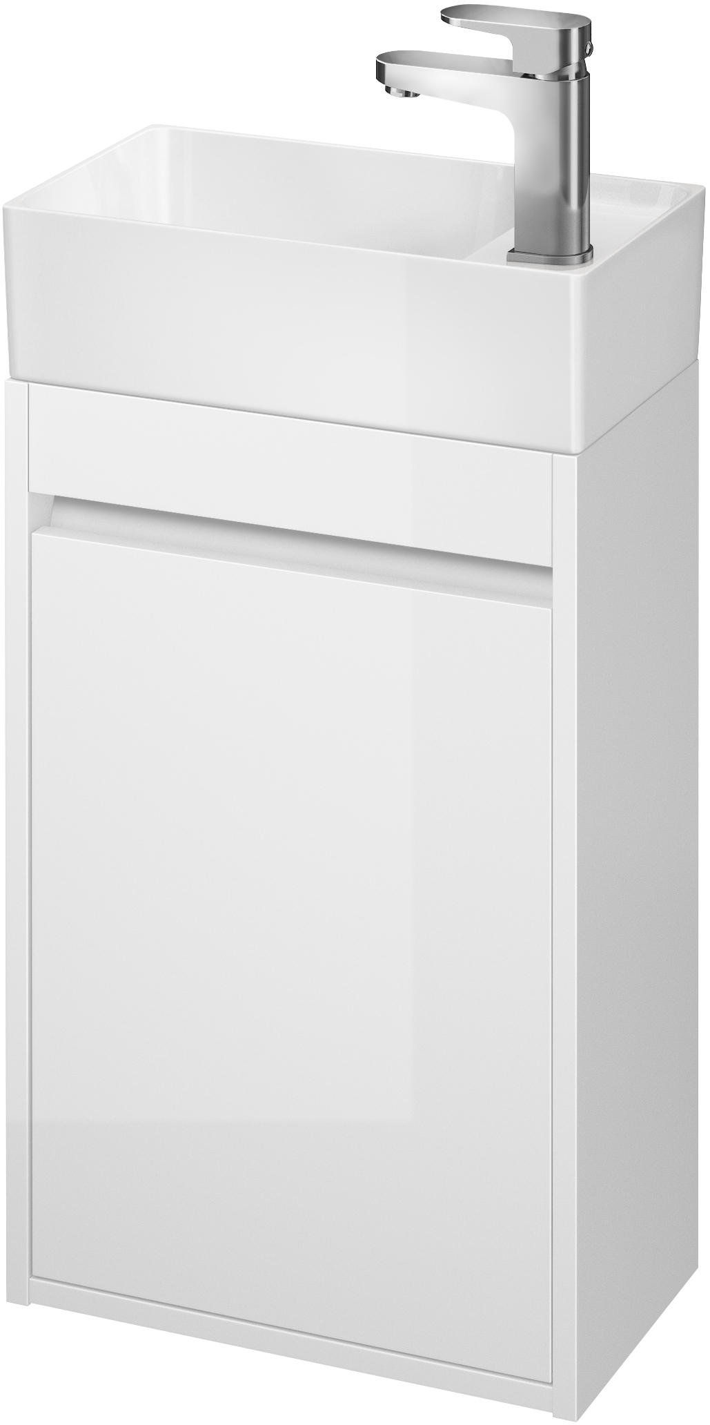 Darmowa Dostawa - Umywalka z szafką 40 cm białą Cersanit Crea S801276