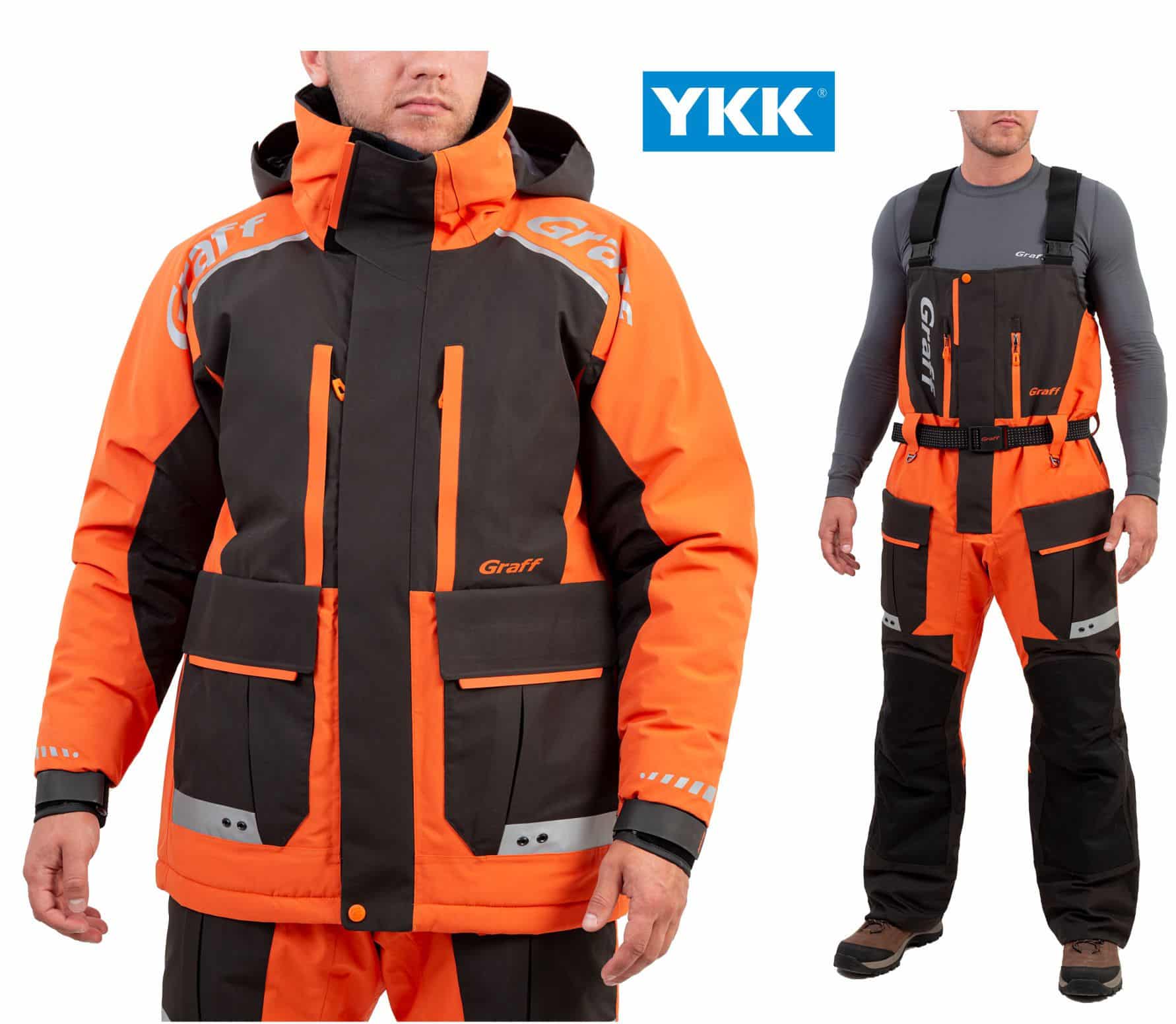 Graff komplet wypornościowy 3XL 182-188 pomarańczowy