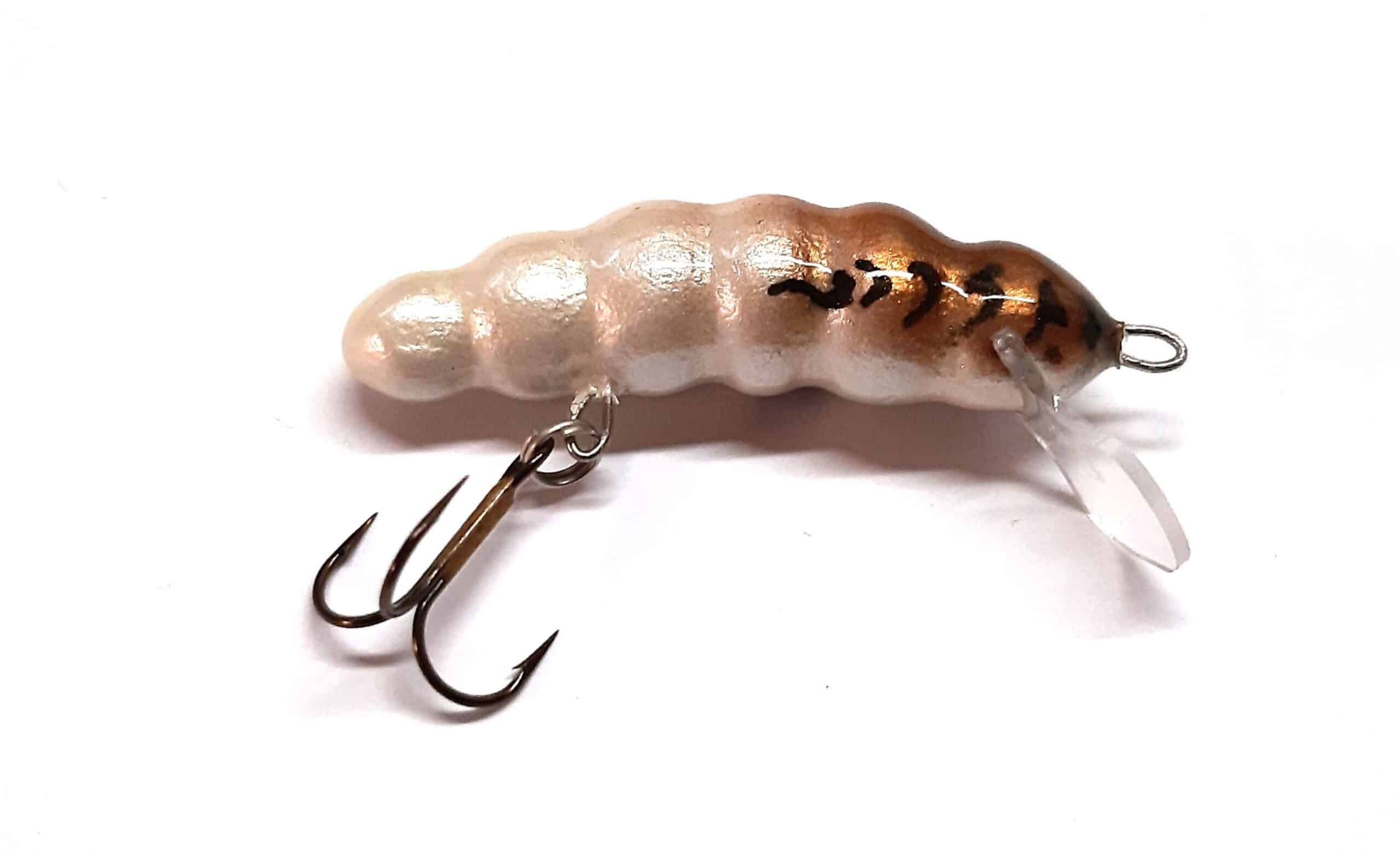 Microbait Wobler Maggot Smużak 3,3cm Pływający Borer