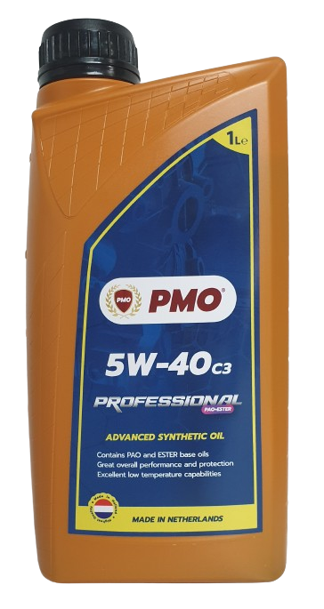 PMO PROFESSIONAL PAO+ESTER C3 5W40 1L - Petrostar