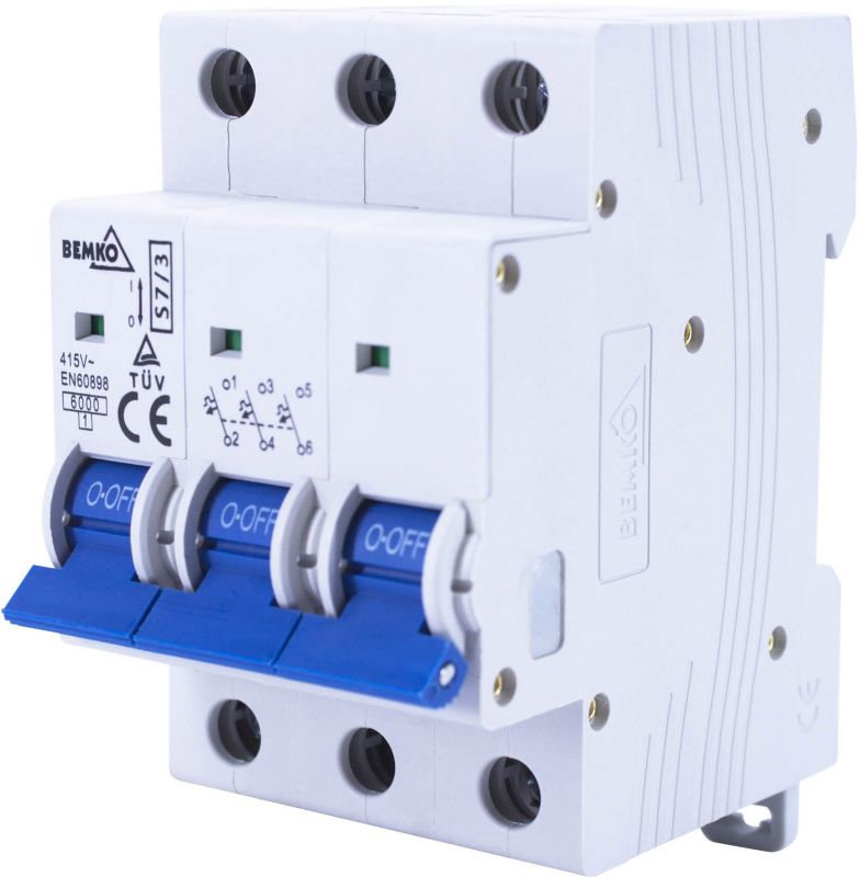 Wyłącznik nadprądowy Bemko 3P C 20A