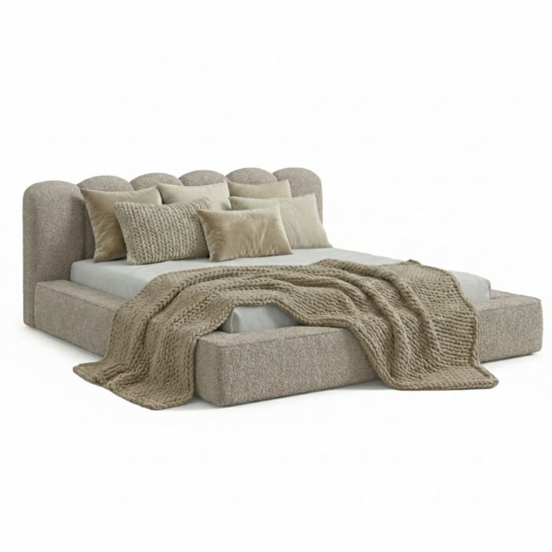 Łóżko Tapicerowane VENETO 180x200 Stelaż Pojemnik Na Pościel Abriamo 03 1 szt.