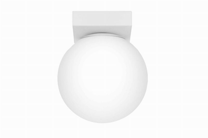 Plafon Sollux Lighting Yoli biały 1 x G9 x 12W IP20 wym: 14,5 x 12 x 12 cm - 1 szt.