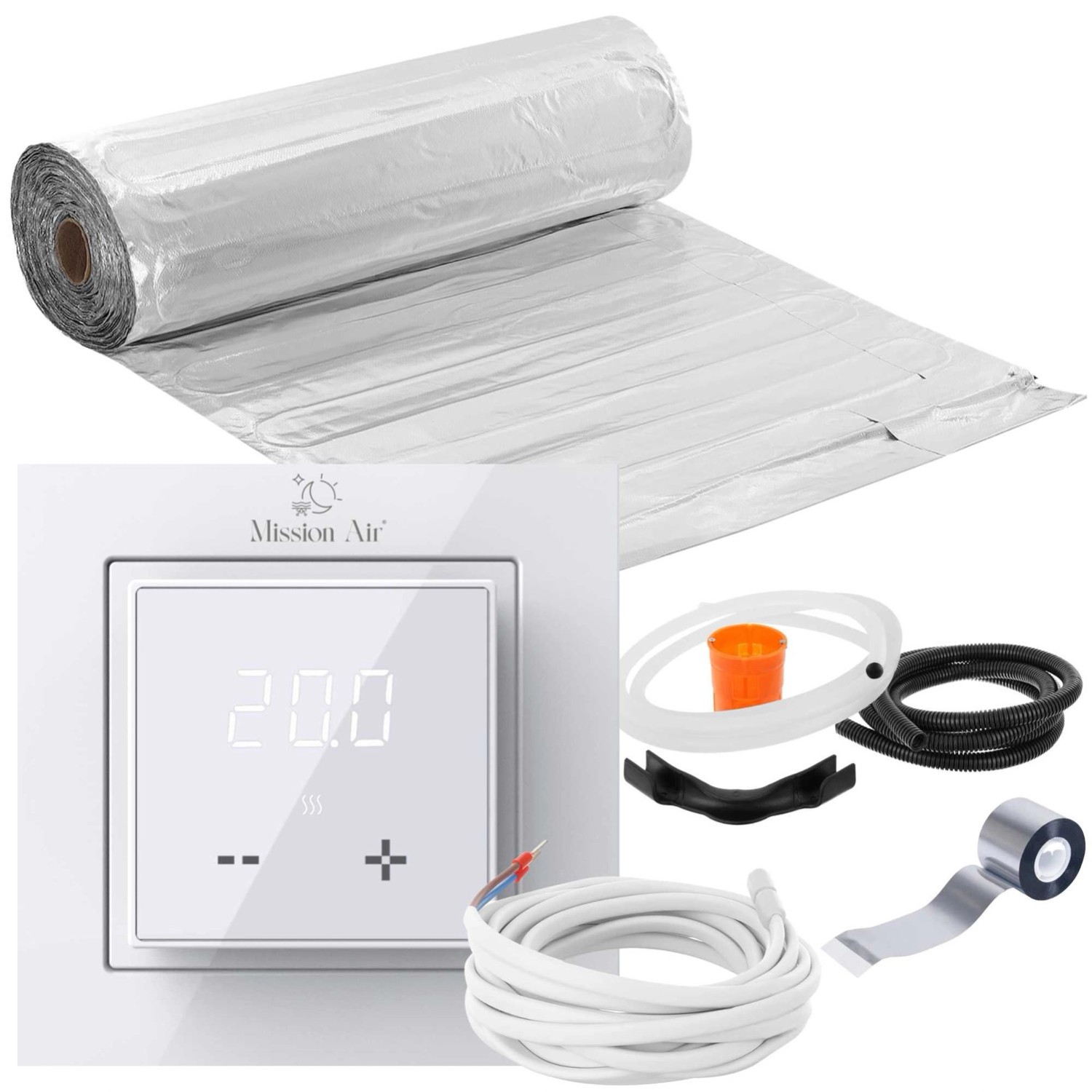 Mission Air Zestaw pod panele Mal 160 +Aries LCD 6m2