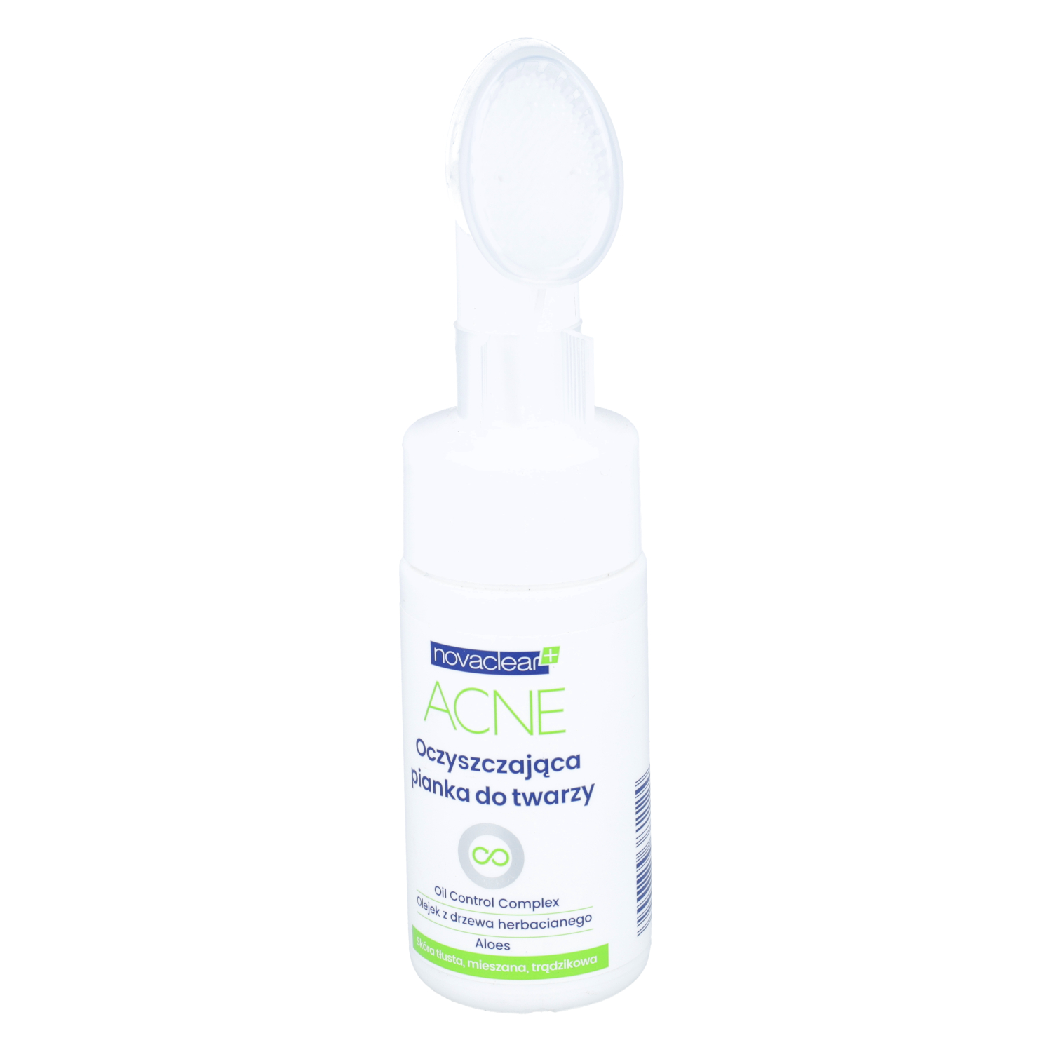 Novaclear acne - pianka oczyszczająca do twarzy, 100 ml (data ważności: 30.04.2026)