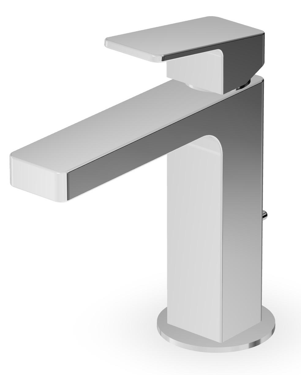 Zucchetti Jingle bateria umywalkowa stojąca chrom ZIN690