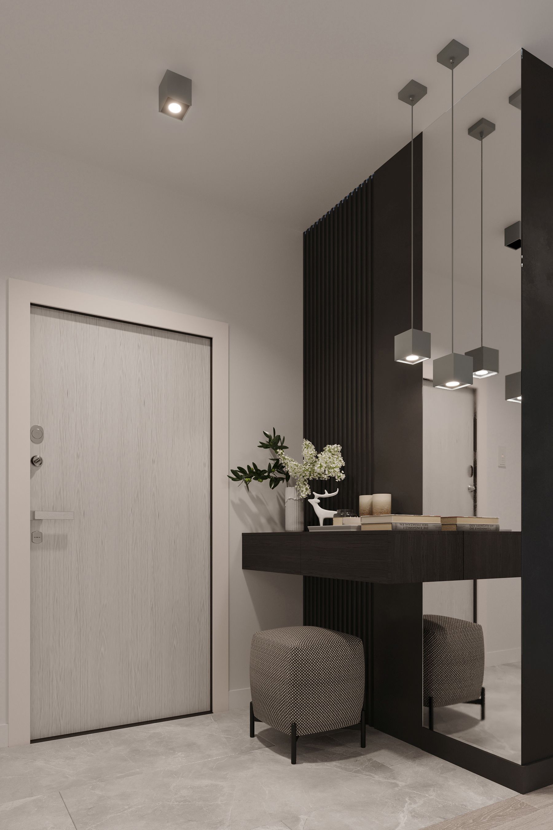 Sollux Lighting Quad kinkiet 1x40W szary SL.0058