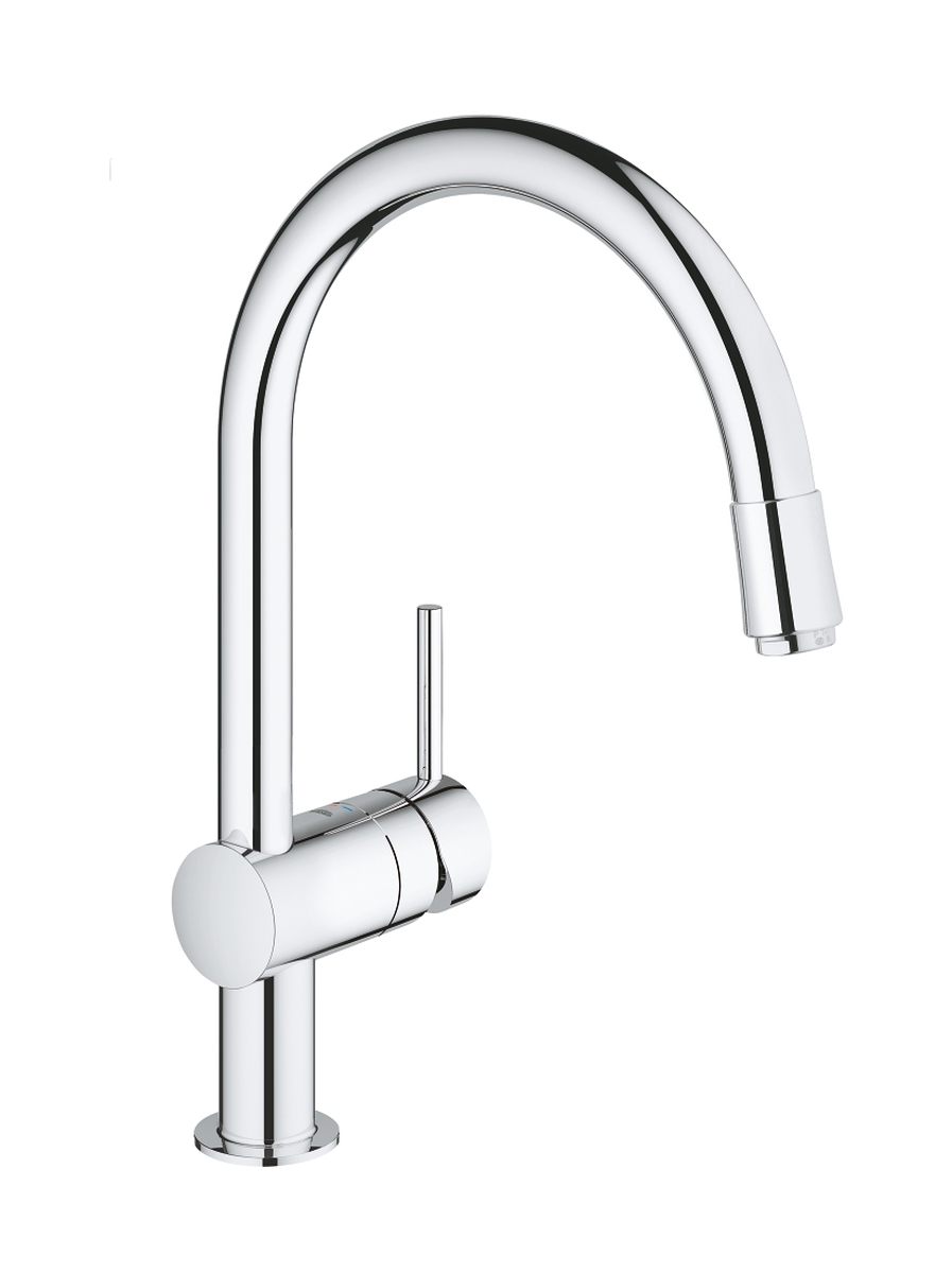 Grohe Minta bateria kuchenna z wyciąganą wylewką chrom 3291800E