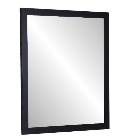 Lustro wiszące Profilmat 80x80 rama czarna 1szt.