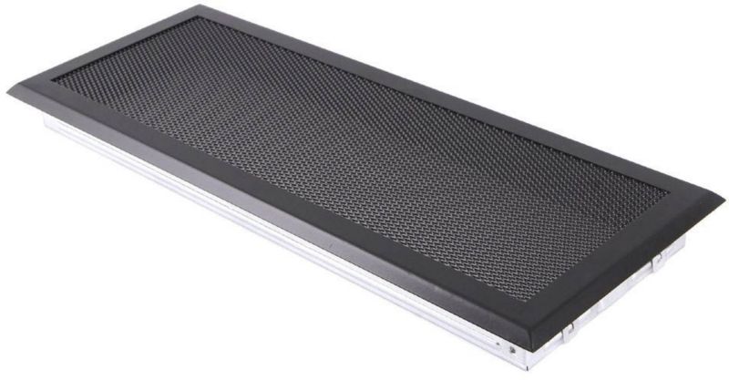 Kratka Parkanex 16 x 45 cm czarny mat