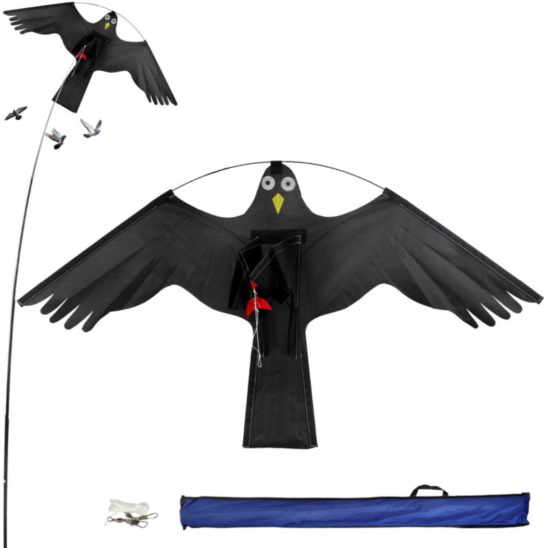 Odstraszacz Ptaków KADAX Gołębi szpaków Sokół Jastrząb W Locie Latawiec Duży 1szt.