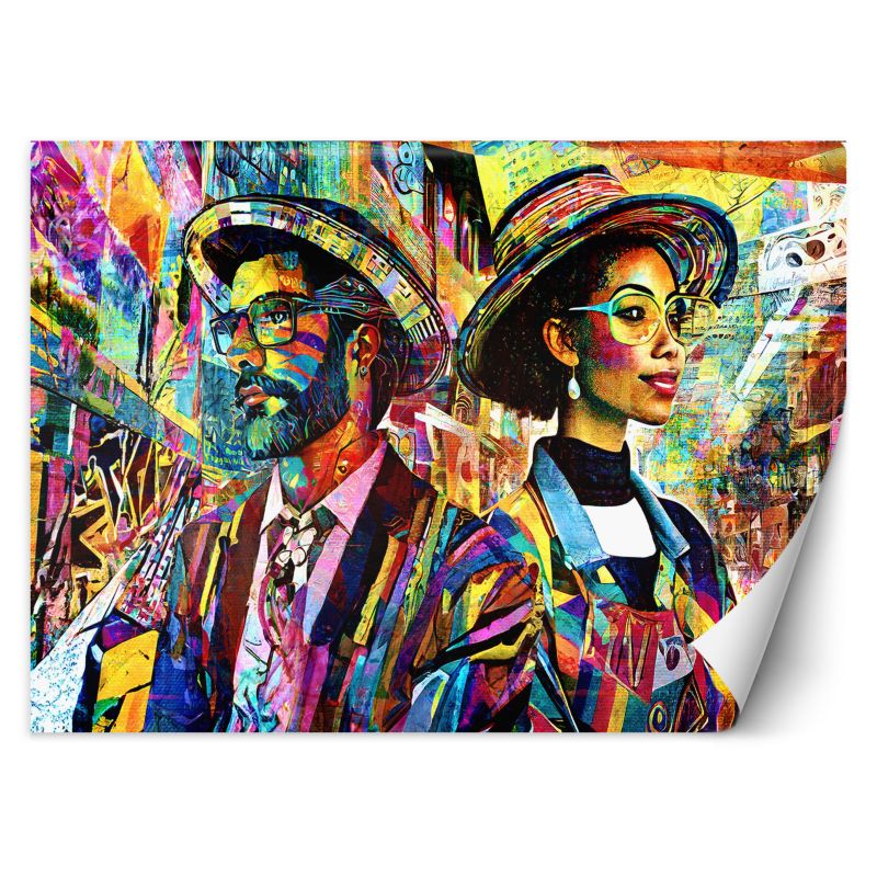 Fototapeta Feeby Kobieta i Mężczyzna Abstrakcja 250x175 1 szt