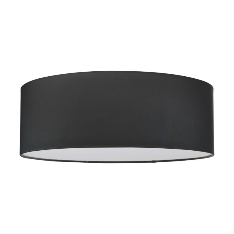 Lampa Sufitowa SPOT Light 3xE27 Max.25W Elegancka Antracytowa Tkanina, Polski Producent, 1 szt.