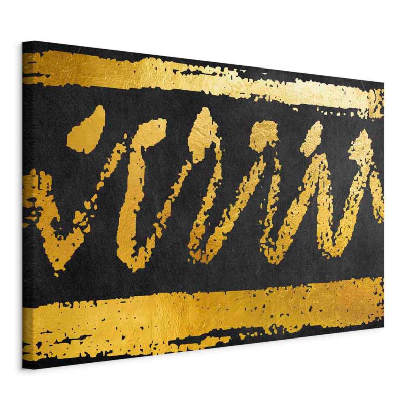 Obraz Artgeist Złota pieczęć 90 x 60 cm flizelina 1 szt
