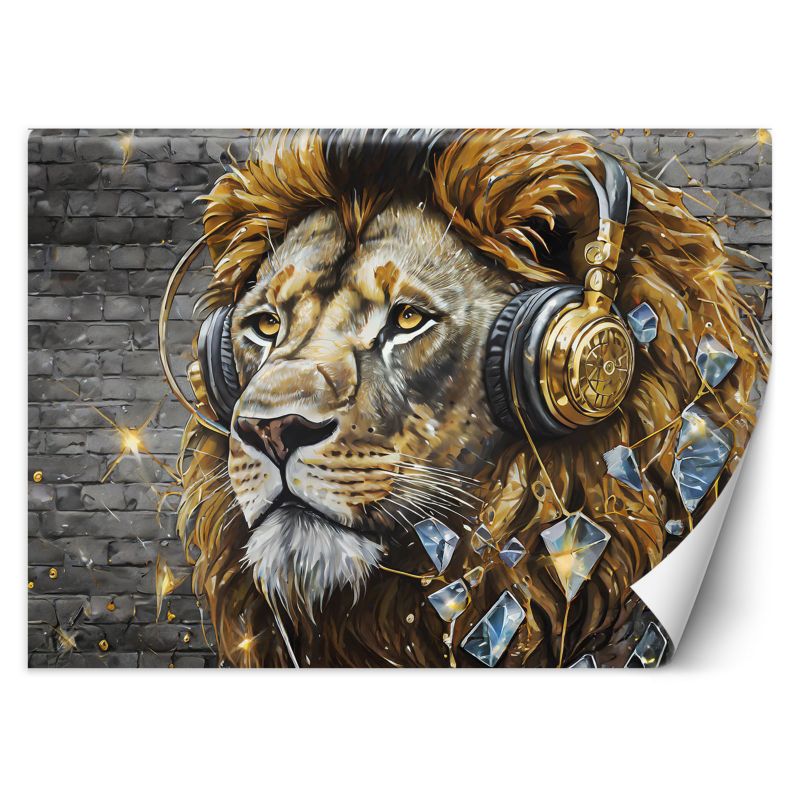 Fototapeta Feeby Lew DJ Muzyka 350x245 1 szt