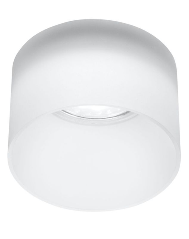 Oprawa sufitowa Candellux Tuba biały 1 x GU10 x 15W IP20 wym: 7,8 x 7,8 cm - 1 szt.