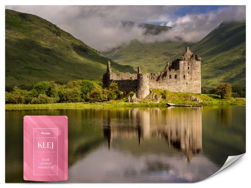 FFototapeta Muralo Zamek Krajobraz Górski 250x175 cm 1szt.