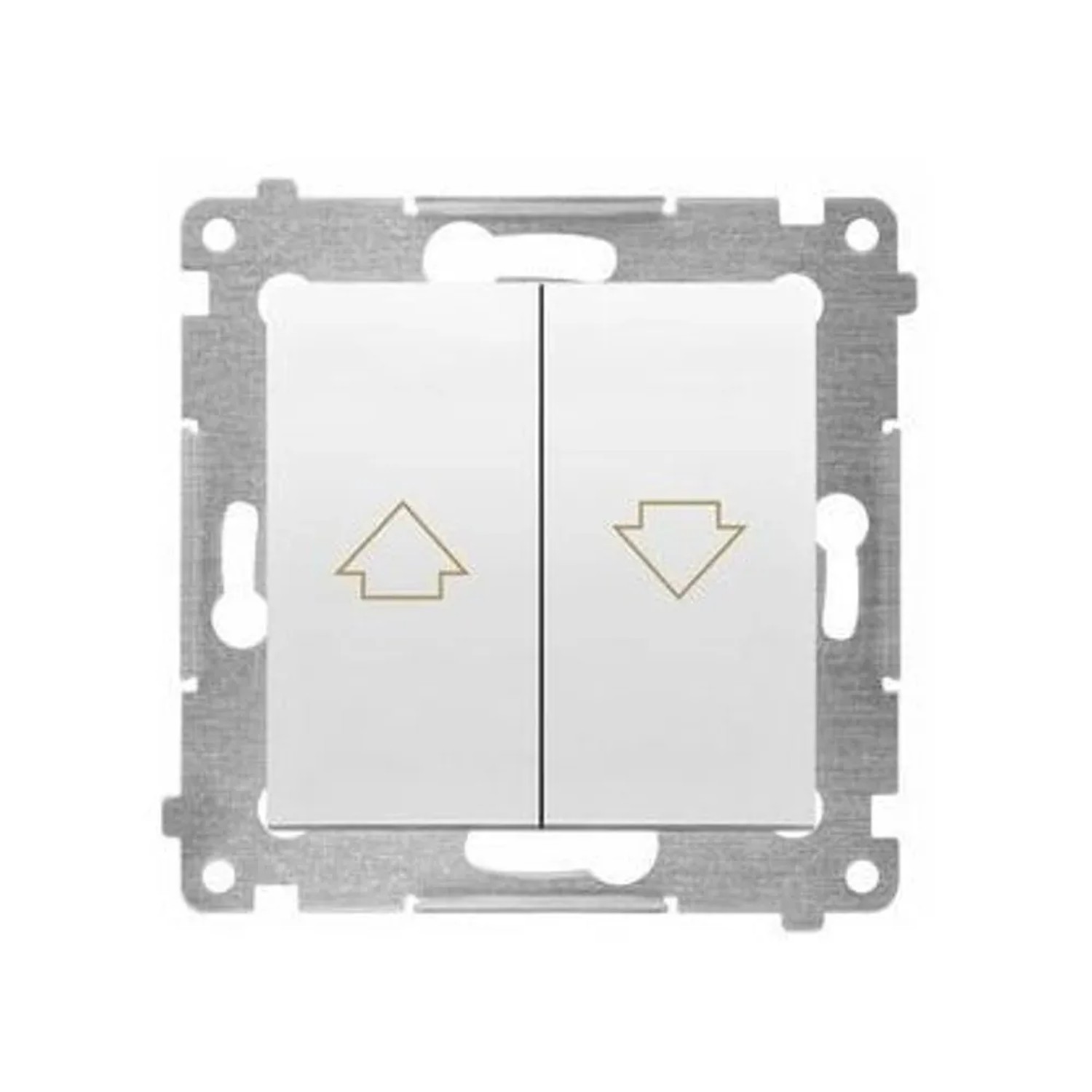 Łącznik Simon 54 żaluzjowy biały