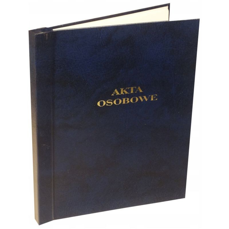 Teczka do akt osobowych Barbara, A4, granatowy