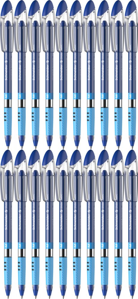 20x Długopis Schneider, Slider Basic, M niebieski