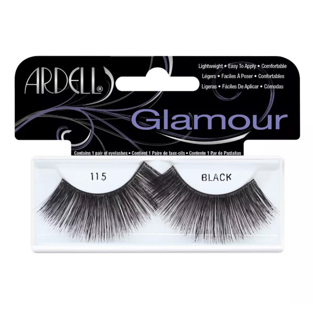Rzęsy w pasku Ardell Glamour 115 black czarne