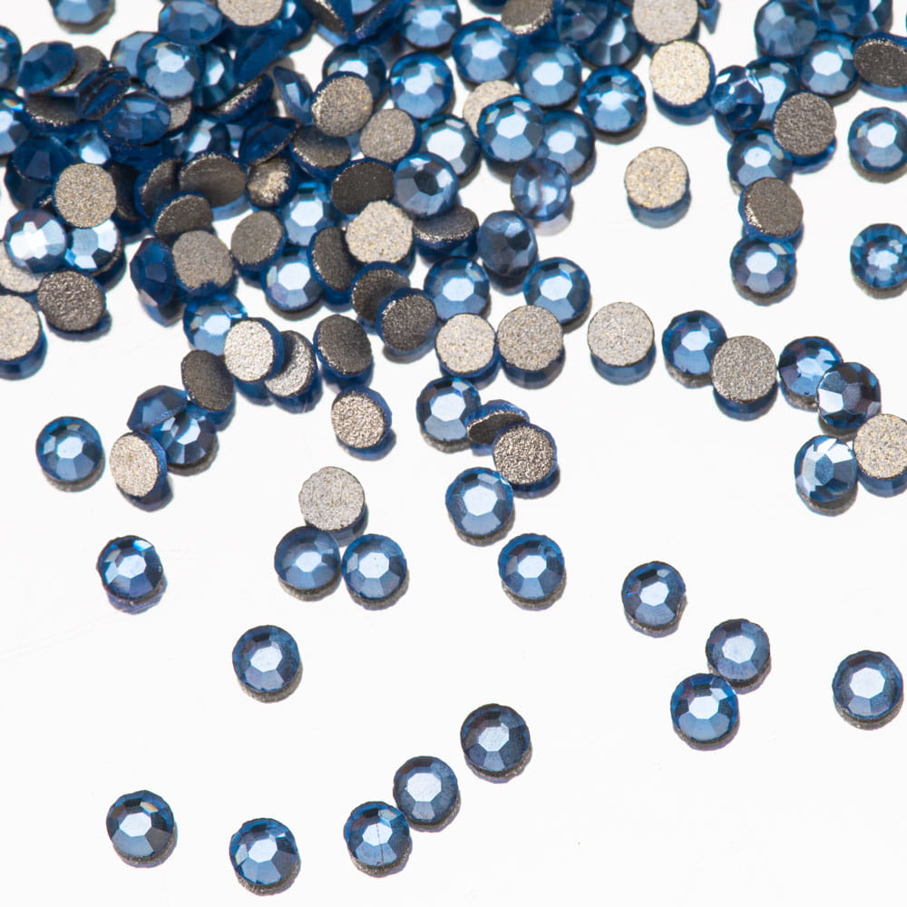 Cyrkonie do paznokci szklane ss3 light saphire ok.1440 szt paczka