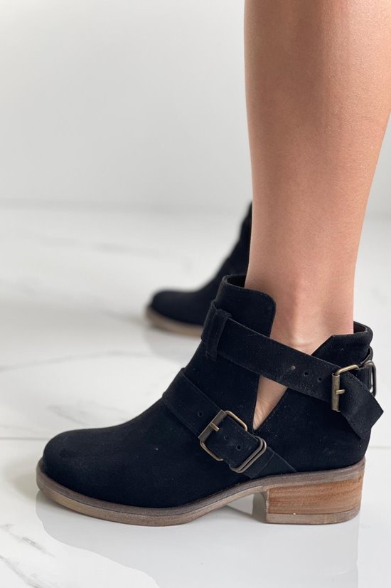 Botki damskie 0066/1 Czarne outlet