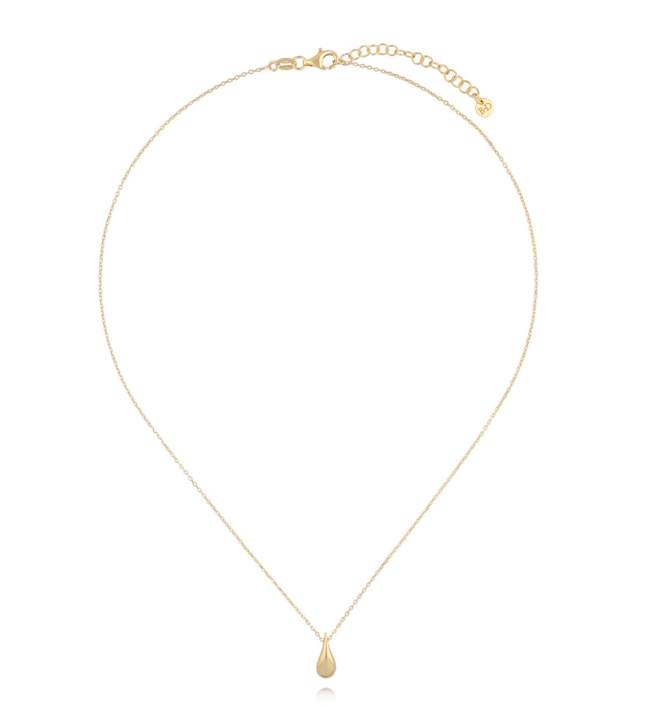 Naszyjnik z kroplą złoty NGG0020