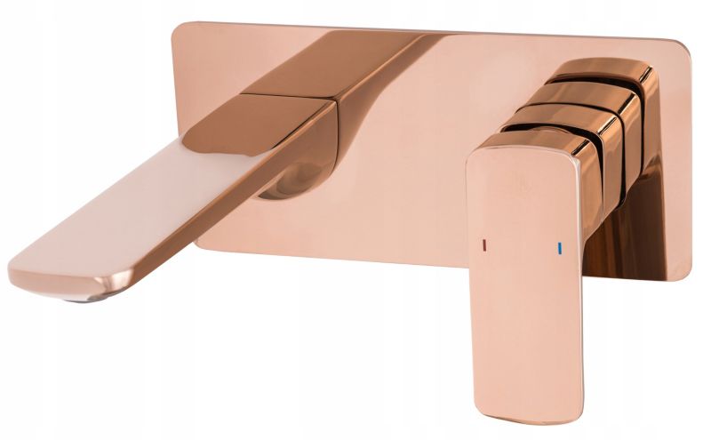 Bateria Umywalkowa Podtynkowa Cubic Rose Gold Granitan 1 szt.