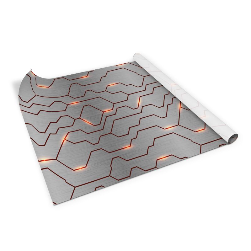 Samoprzylepna okleina Tulup 100x50 cm Metalowa abstrakcja 1 szt.