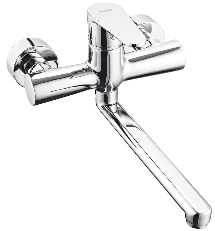 Bateria Ferro zlewozmywakowa ścienna ALGEO chrom 1 szt.