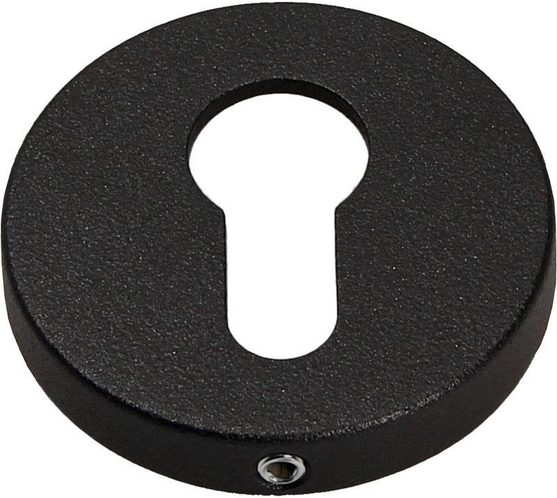 Szyld drzwiowy Gamet Organic dolny na wkładkę czarny mat struktura