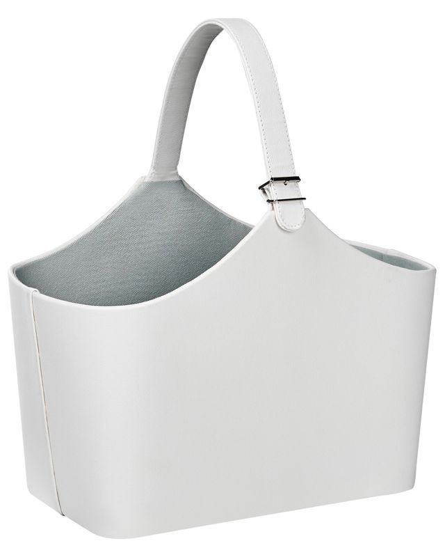 Kosz ekoskóra jasnoszary Elam 1 szt.