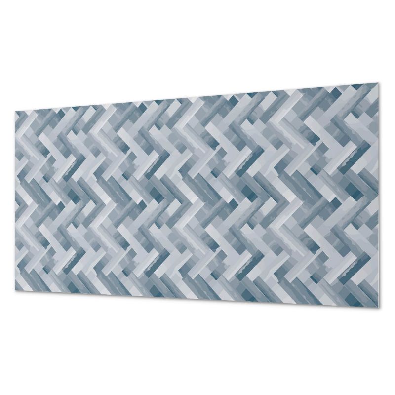 Winylowe Kafelki Samoprzylepne ArtPrintCave 60x30 cm Wzór zygzakowaty w pasy 6 szt.