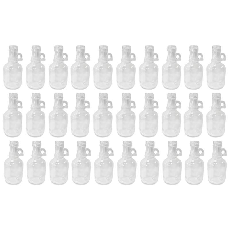 Butelki szklane MODO24 250 ml galon z uchwytem na soki olej i oliwę fi 31 bez nakrętek 30 szt.