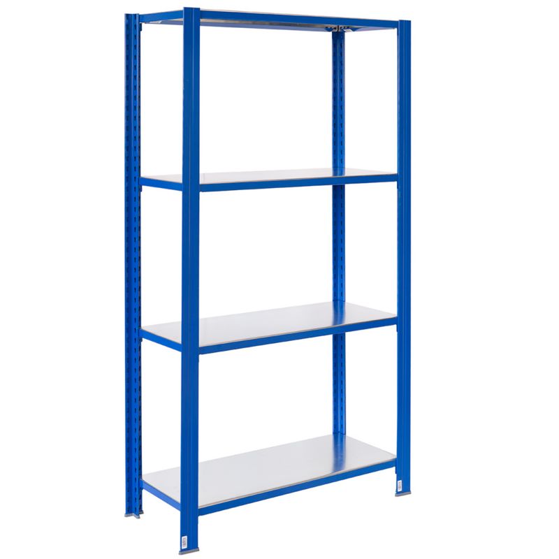 Wtykowy regał metalowy AR Shelving z profilem T z 4 półkami 250x60x40 cm 250 kg 1 szt