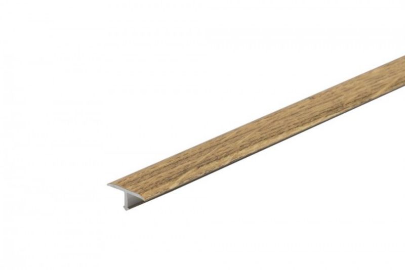 Profil fugowy łączący Cezar Dąb Naturalny 20mm 2,5m aluminiowy 1 szt.