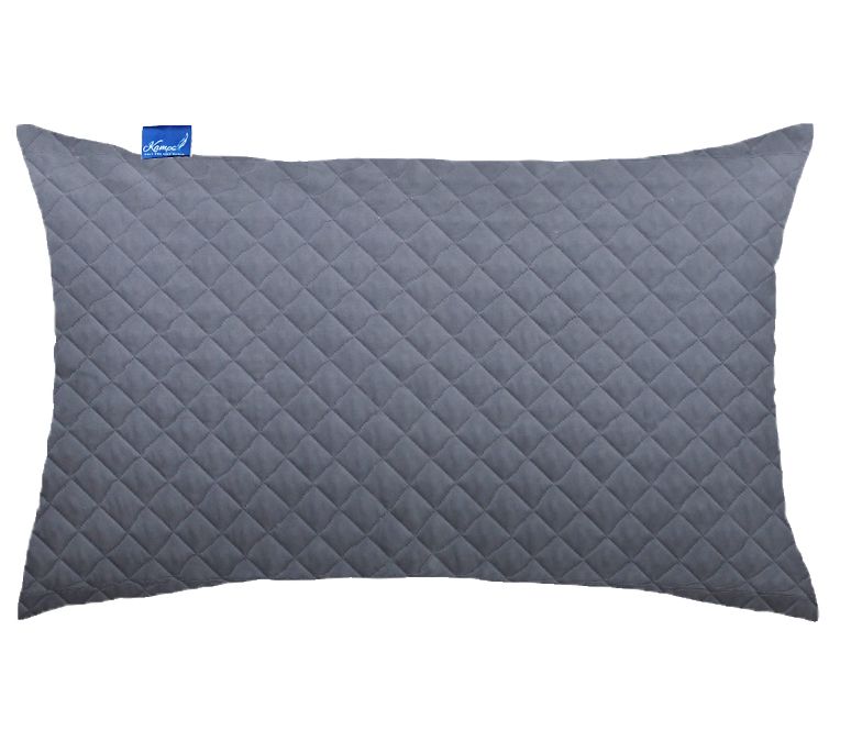 Poduszka KAM-POL mikrofibra pik szara ciemna 600x700 mm 1 szt.