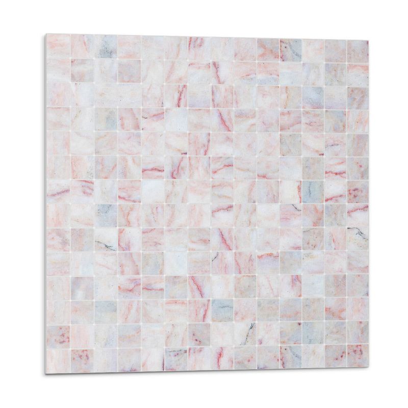 Kafelki samoprzylepne Wallfluent 20x20 cm Kwadrowa mozaika w artystycznym stylu 20 szt.