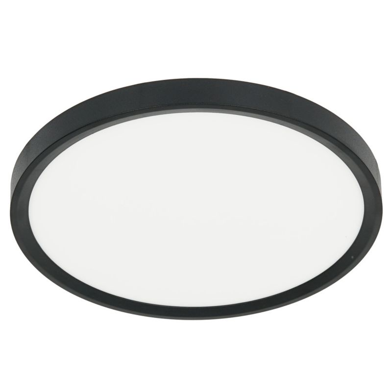 Plafon Milagro czarno-biały LED 24W 3000K-6500K 2500lm IP40 wym: 30 x 30 cm tworzywo sztuczne - 1 szt.