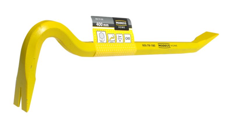 Łom z wyciągaczem Home Tools 400 mm - etykieta - 1 szt.