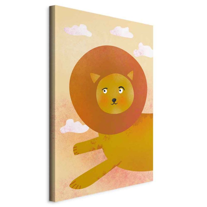 Obraz Artgeist Lwia zabawa 40 x 60 cm płótno włoskie 1 szt