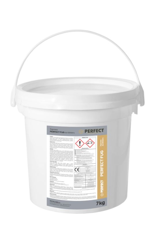 Fuga do płytek gipsowych i dekoracyjnych stara cegła PERFECT biała 7 kg. 1 szt.