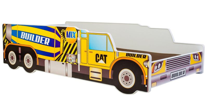 Łożko pojedyncze Kobi Betoniarka 140x70 z materacem 1 szt.