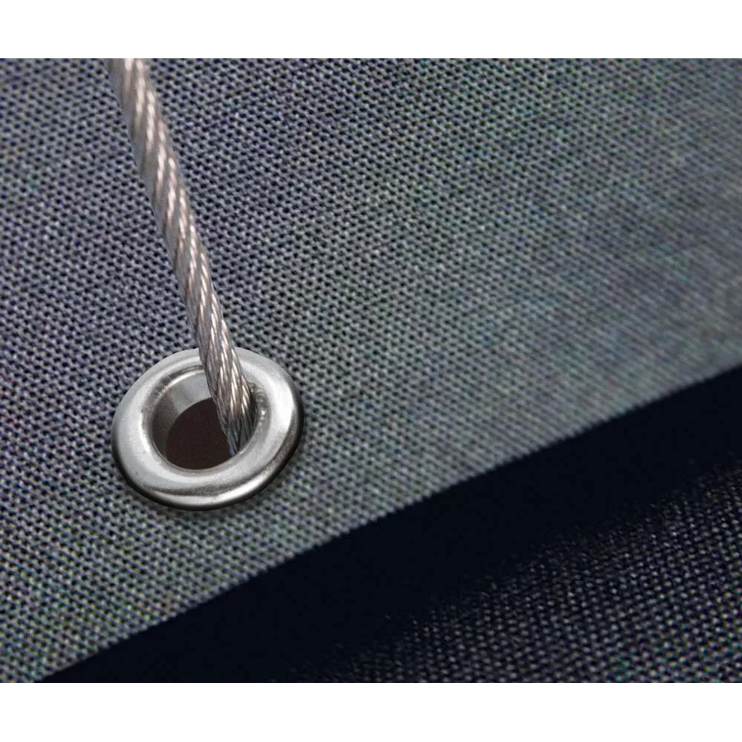 Oczka do plandeki niklowane 6x11,5mm 40szt.